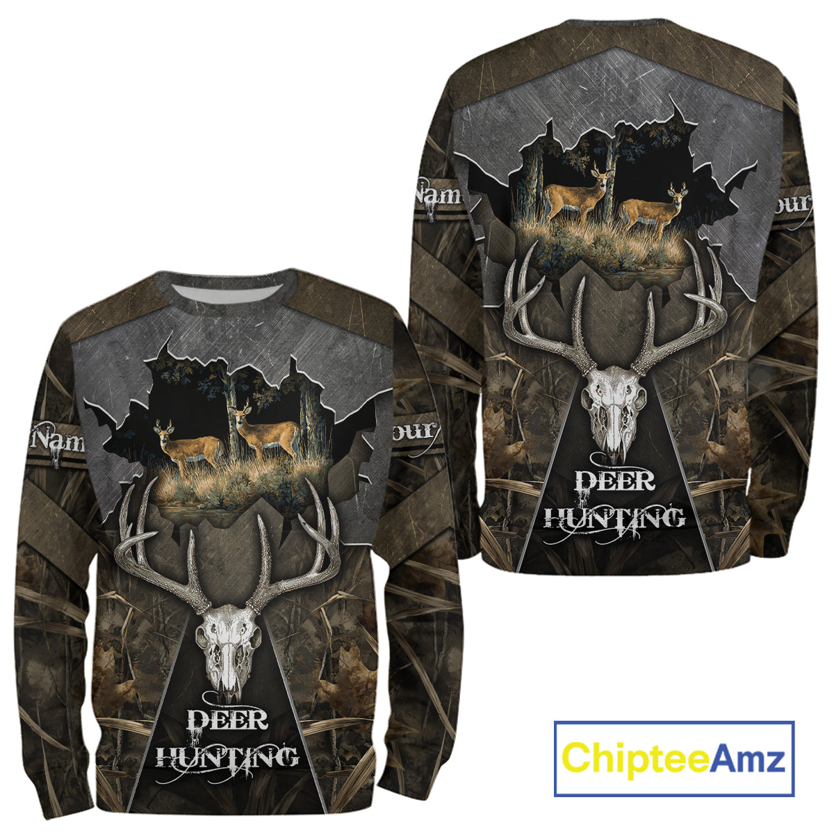 Best Deer Hunting Clothing Camo Deer Hunting Shirt, Custom Name For Hunter NHT359