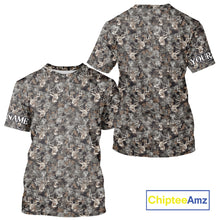 Load image into Gallery viewer, Beautiful Deer Hunting Shirt Pattern Deer Camo Custom Name 3D All Over Printed Hunting Gift NHT90