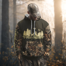 Load image into Gallery viewer, Deer hunting Shirt 3D All Over Print With Texas Flag &amp; Forest Camo Best Gift For Hunter NHT30
