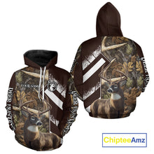 Load image into Gallery viewer, Custom Camo Deer Shed 3D Animal Deer Hunting Shirt Best Hunting Clothes For Season NHT213