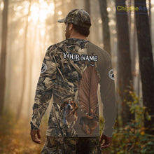 Load image into Gallery viewer, Custom Brown Camo 3D All Over Printed Rabbit Hunting Shirt With Beagle Dog, Hunting Gift NHT224