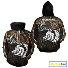 Load image into Gallery viewer, Custom Boar Hunting Full Camouflage 3D All Over Printed Shirts , Best Gift Ideas for Hunter NBT225