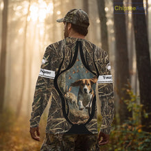 Load image into Gallery viewer, Personalized Rabbit Hunting Beagle Dog 3D All Over Printed Shirts, Hunting Clothes for Men NBT326