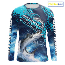 Load image into Gallery viewer, Thunder Lightning King Mackerel Performance Fishing Shirts, King Mackerel Offshore Fishing Shirts NBT453