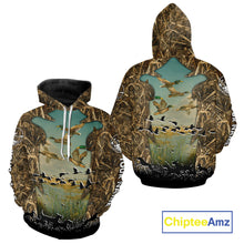 Load image into Gallery viewer, Waterfowl Duck Hunting Camouflage 3D Printing Shirts, Personalized Duck Hunting Shirts NBT137