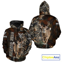 Load image into Gallery viewer, Deer Hunting Tree Camo Custom All Over Printed Shirt Personalized Hunting Gifts For Men NBT294