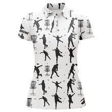 Load image into Gallery viewer, Disc Golfers Seamless Womens Disc Golf Polo Shirts Custom Disc Golf Tops For Women Golf Gifts LDT1345