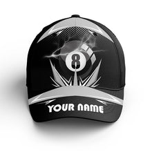 Load image into Gallery viewer, Personalized Billiard 8 Ball Pool Thunder 3D Billiards Hat Cap For Men And Women, Top Hat Billiards VHM0416
