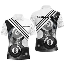 Load image into Gallery viewer, Personalized 8 Ball 9 Ball Pattern Billiards Shirts For Men Billiard Jerseys Billiards Team Shirts VHM1201