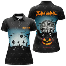 Load image into Gallery viewer, Funny Halloween Darts Shirts For Women Custom Halloween Shirts Gift For Darts Lover, Darts Apparel TDM2480