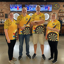 Load image into Gallery viewer, Personalized Funny Beer Tribal Darts Shirt For Women Custom Drinking Dart Team Jersey Polo &amp; 1/4 Zip TDM5434