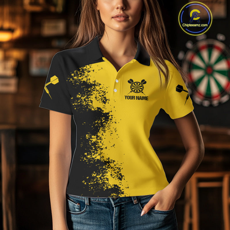 Grumpy Bee Dart Arrow Funny Darts Shirt For Men Custom Name & Team For Darts Jersey NYN0695