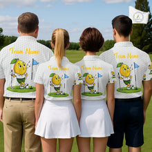 Load image into Gallery viewer, Lemon Golfer Golf Team Outfits Custom Funny Polo Shirts For Men, Best Mens Golf Shirts NYN3320