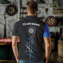 Load image into Gallery viewer, Dart Arrow Scratches Effect Custom Dart Shirt For Men, Dart Team Jerseys NYN0215