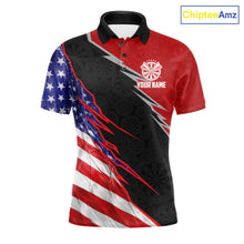 Load image into Gallery viewer, Personalized American Flag Darts Shirt For Men Custom Patriotic US Darts Team Jersey NYN2840