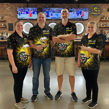 Load image into Gallery viewer, Funny Dartboard Cheer Beer Darts Team Shirt For Women Personalized Dart Polo Jerseys NYN2574