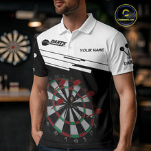 Load image into Gallery viewer, Red Dart Arrows &amp; Black Spider Darts Shirt For Men - Custom Dart Player Uniform NYN0525