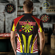 Load image into Gallery viewer, Multicolor Dartboard Darts Shirt For Men - Custom Team &amp; Name For Darts Jersey NYN0527