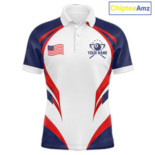 Load image into Gallery viewer, Custom 250 Years Freedom Eagle 8 Ball Pool Billiard Shirt For Men Patriotic Billiard Apparel NYN2633