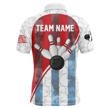 Load image into Gallery viewer, Bowling Shirt for Men Bowling Tournament Jersey Unisex Polo Bowling Shirt QZT273