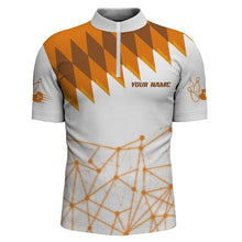 Load image into Gallery viewer, Personalized Bowling Shirt Polo &amp; 1/4 Zip Bowling Shirt for Men Bowling Team League QZT279