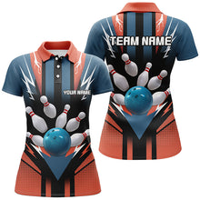 Load image into Gallery viewer, Personalized Bowling Shirt Polo Bowling Shirt for Women Bowling Team League QZT280