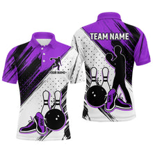 Load image into Gallery viewer, Personalized Men Polo Bowling Shirts Camo Bowling Team Jersey Multicolor QZT477