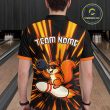Load image into Gallery viewer, Funny Squirrel Bowling Team Shirt Custom Bowling League Jersey for Men Bowling Outfit Polo &amp; 1/4-Zip QZT766