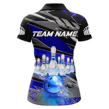 Load image into Gallery viewer, Personalized Bowling Shirt for Women Bowling Jersey with Name Team Name Polo Shirt Unisex QZT267