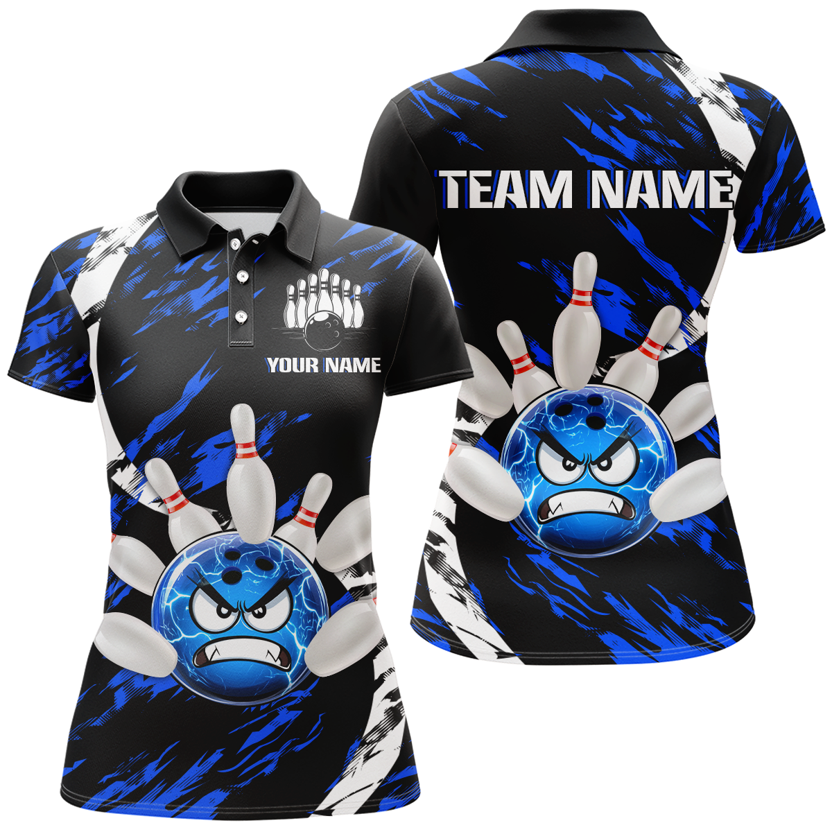 Men's Bowling Shirt Custom Bowling Jersey Polo Bowling Multicolor Team Shirts QZT483