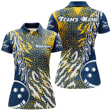 Load image into Gallery viewer, Personalized 3D Women's Bowling Team Jersey Bowling Shirt American Bowling Polo Shirt QZT43-8