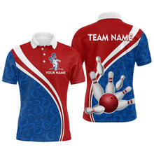 Load image into Gallery viewer, American Bowling Jersey Men And Women Custom Bowling Shirts Unisex Polo Bowling Team Shirt BDT600