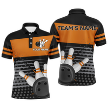 Load image into Gallery viewer, Bowling Polo Shirts For Men Bowling Team Jersey Custom Bowling Shirt BDT220