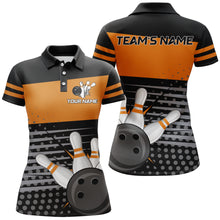 Load image into Gallery viewer, Bowling Polo Shirts For Women Bowling Team Jersey Custom Bowling Shirt BDT221