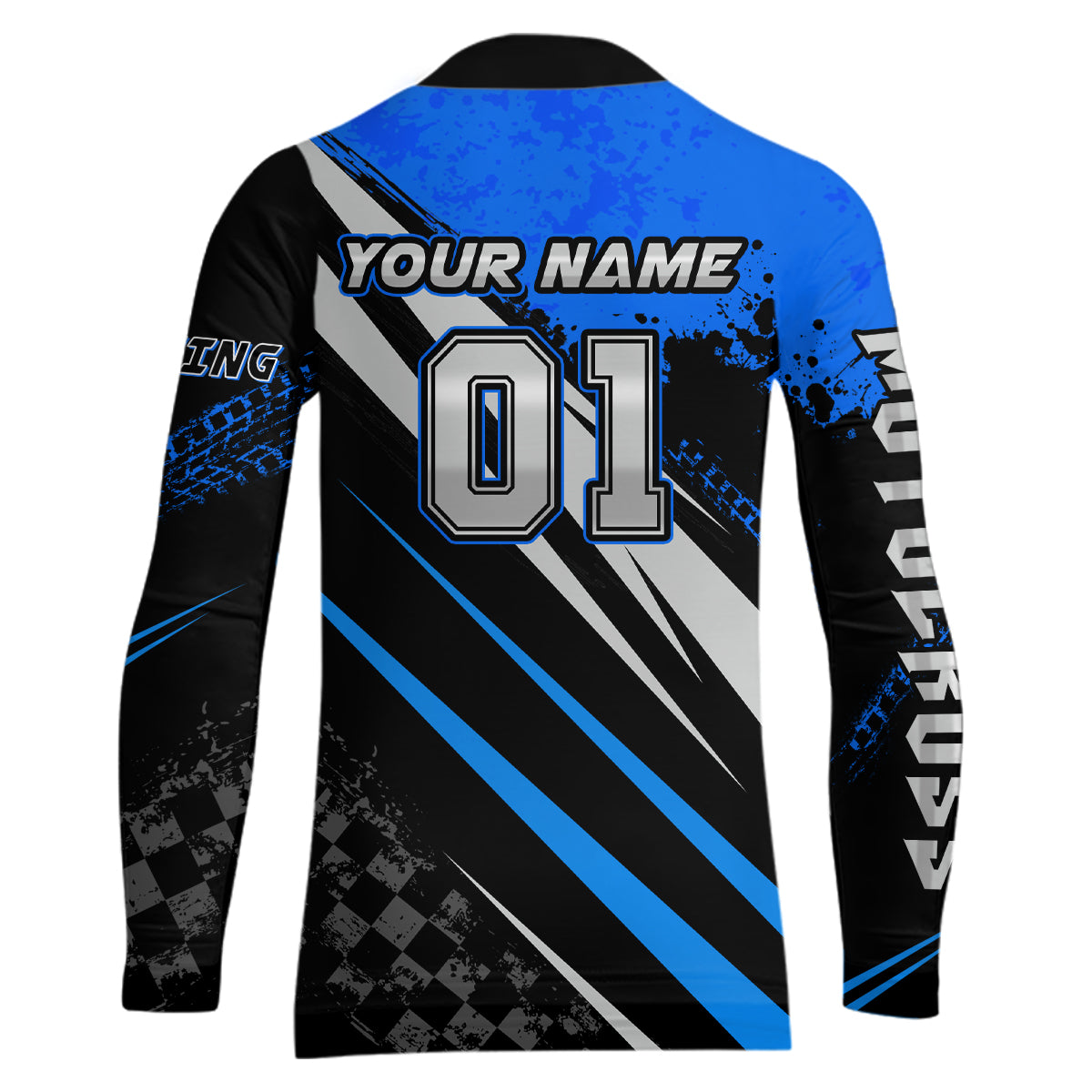 Dirt Bike MX Racing Jersey Blue Upf30+ Motocross Shirt Women Kid Off-Road Shirt XM280