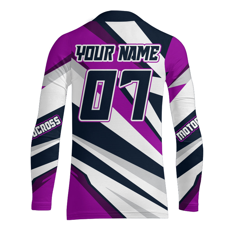 Custom Motocross Jersey Upf30+ Youth Men Women Kid Dirt Bike Shirt Racing Off-Road XM30