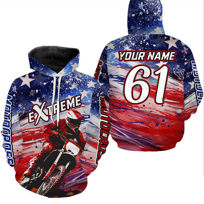 Motocross Hoodie Dirt Bike Hoodie For Biker Off-road Motorcycle Hoodie Men Women MH18