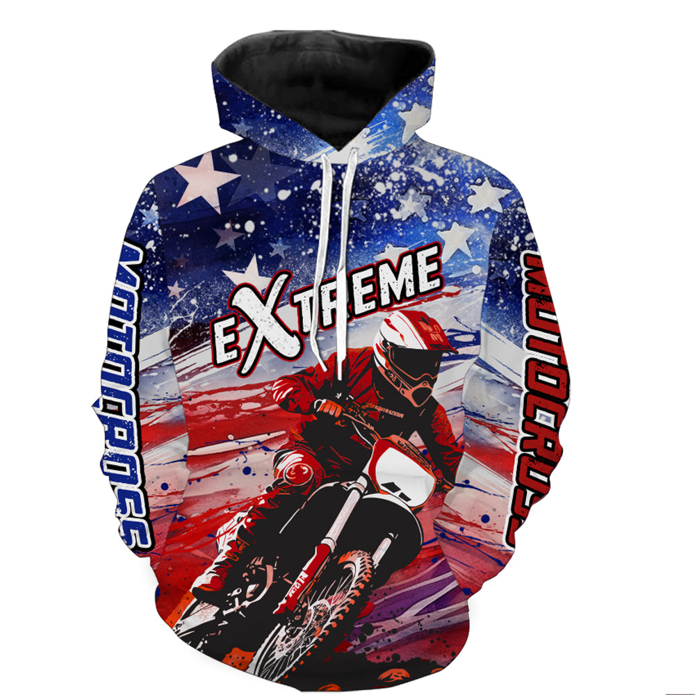 Motocross Hoodie Dirt Bike Hoodie For Biker Off-road Motorcycle Hoodie Men Women MH18