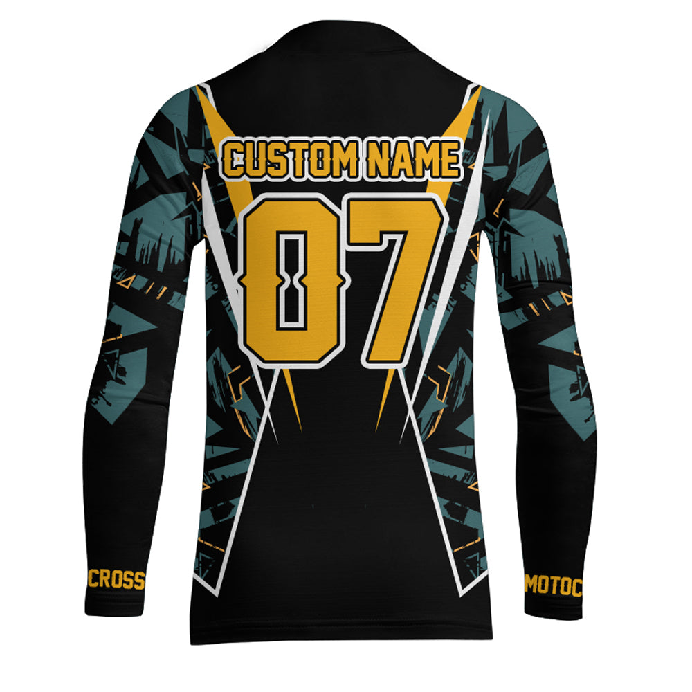 Motocross Jersey Men Kid UPF30+ Custom Dirt Bike Shirt Off-Road Racing Jersey Freepom XM01