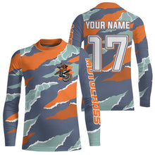 Load image into Gallery viewer, Camo Motocross Racing Jersey Dirt Bike Jersey Men Kid Women Off Road Shirt Long Sleeve XM386