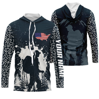 Custom Hiking Shirt For Men Women Upf30+ Hiking Shirts Short & Long Sleeve For Hiker HM20