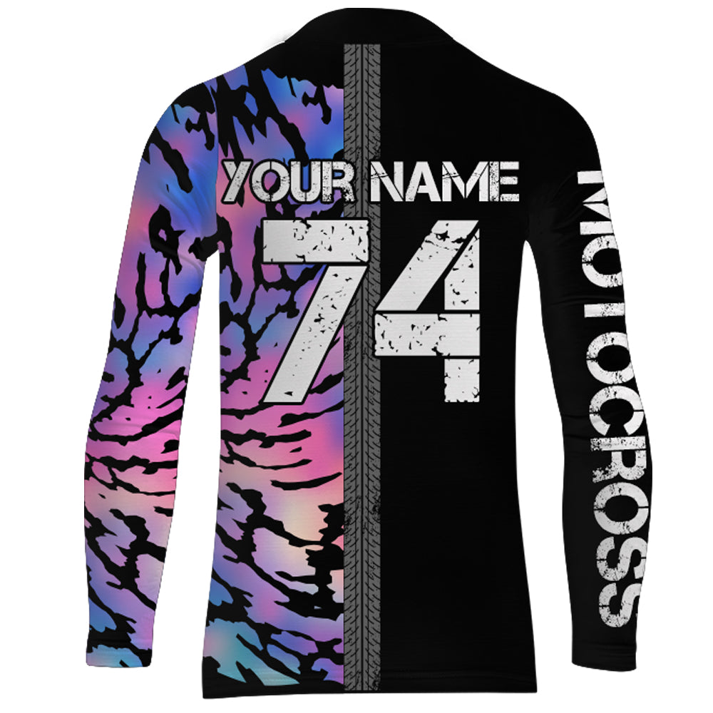 Motocross Jersey Personalized UPF30+ Dirt Bike Racing Jersey Men Kid Motorcycle Shirt XM32