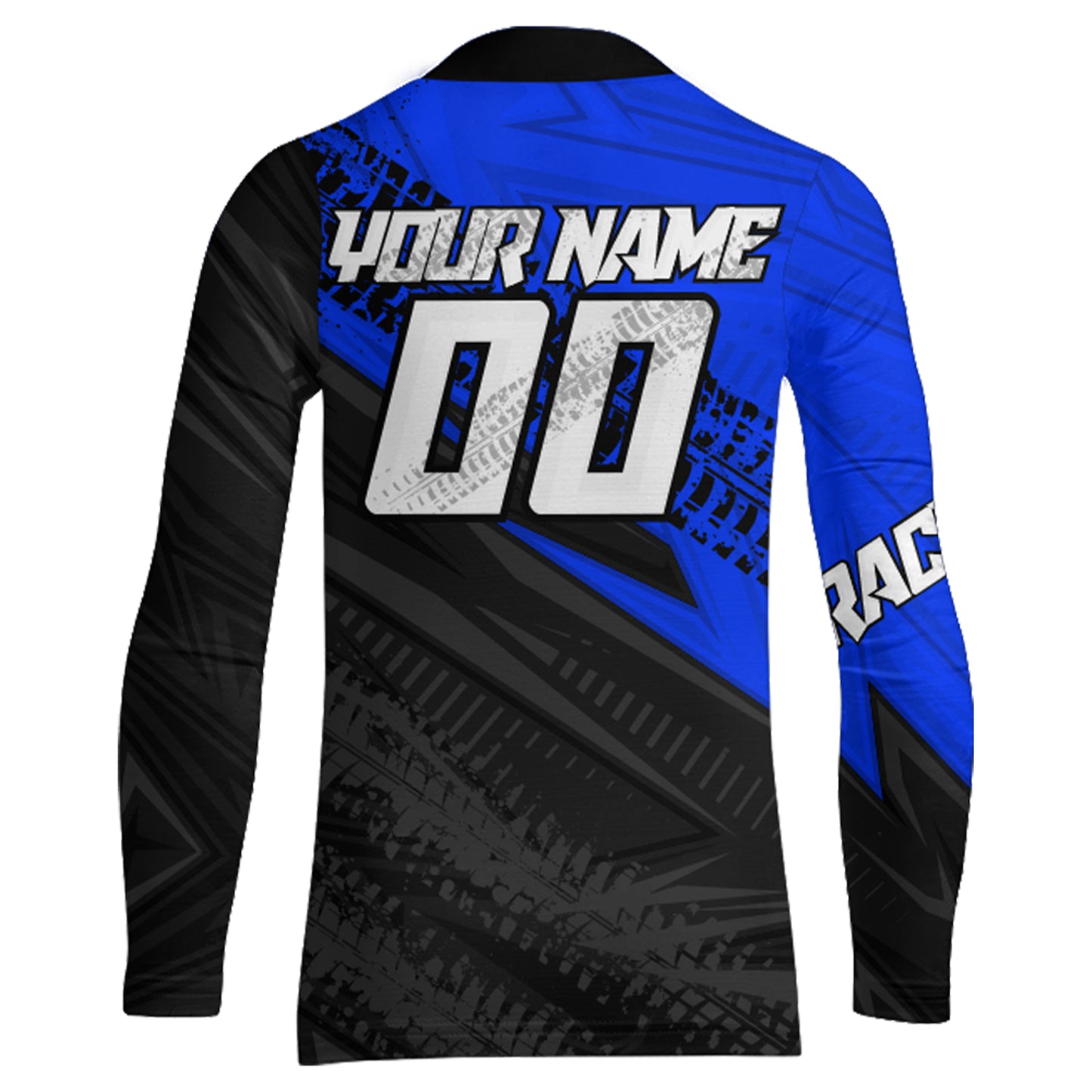 Blue Motocross Racing Jersey Upf30+ Kid Men Women Dirt Bike Shirt Off-road Jersey XM285