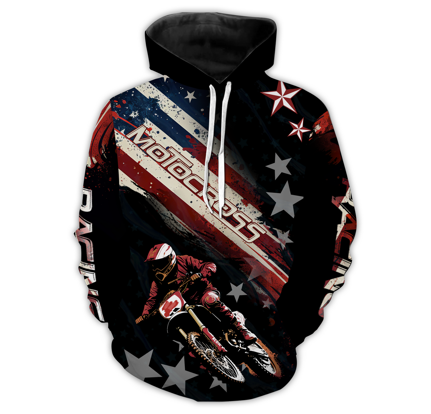 Dirt Bike Motocross Hoodie For Men Women Biker Off-road Motorcycle Hoodie MH17