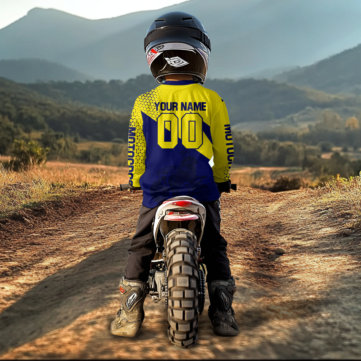 ATV Motocross Racing Jersey Custom ATV Shirts Kid Women Men ATV Quad Jersey MX122