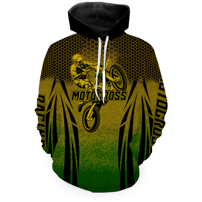 Custom Motocross Hoodie Dirt Bike Racing Hoodie for Men Women MH118