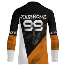 Load image into Gallery viewer, Motocross Jersey Men Women Kid Dirt Bike Orange Off-Road Shirt Upf30+ MX Racing Jersey XM287