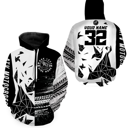 Personalized ATV Motocross Hoodie Quad ATV Racing Hoodie for Adult Men Women MHATV01