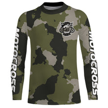 Load image into Gallery viewer, Camo Motocross Jersey Women Men Kid UPF30+ Dirt Bike Shirt Ride To Live MX Racing Off-Road XM126