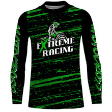 Load image into Gallery viewer, Motocross Racing Jersey Green Upf30+ Dirt Bike Off-road MX Shirt Men Kid Women XM186